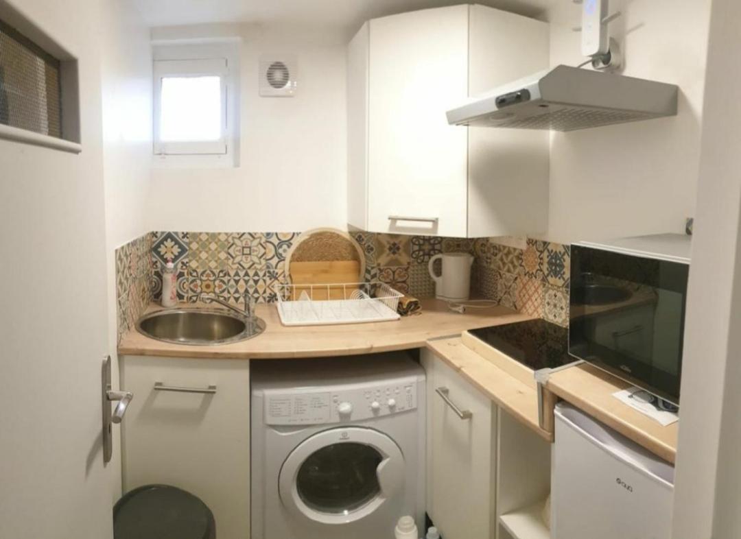 Studio 25M2 Independant Sous-Sol Apartment Sarcelles Luaran gambar